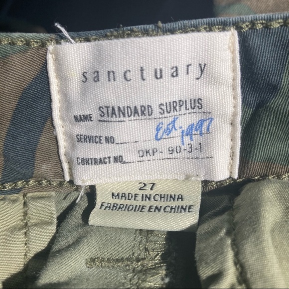 Anthropologie Sanctuary Camo Cargo Pant - Picture 5 of 6